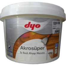 Tuba Toptaş Dyo Akrosüper Ahşap Macunu 4 kg