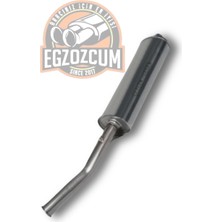 Egzozcum Tofaş Kartal  Slx Borusuz Arka Susturucu - Standart Sessiz Tip