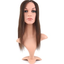 Virtustore Ön Kısmı Ekstra Tül Koyu Kestane Baby Taban Tepelik / 13X14CM