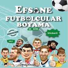 K&A Efsane Futbolcular Boyama Kitabı