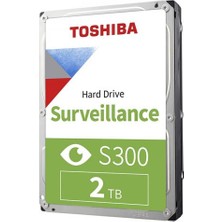 Tuba Toptaş Toshıba 3.5 S300 2tb 5400RPM 128MB Sata3 HDWT720UZSVA (7/24) (3 Yıl Dist. Garantili)