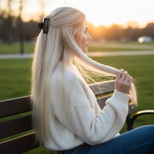 Virtustore Fiber Sen Düz 8 Parça Çıt Çıt / Platin