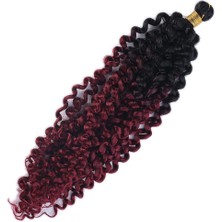 Virtustore Afro Dalgası / Siyah Kızıl Ombreli