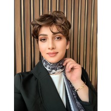 Aura Peruk Kumral Muhteşem  Görünüme  Sahip Mia  Modelimiz