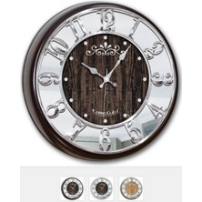 Duvar Saati, Doğa Aynalı, 40 Cm, Tg 301 Ex