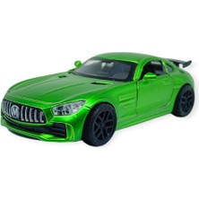 Virtustore Çek Bırak Metal Arabalar cm - Metalik Yeşil