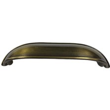 Virtustore Midye 96 mm Antik Sarı Kulp