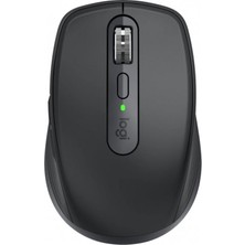 Tuba Toptaş Logıtech 910-006929, Mx Anywhere 3s, Siyah, Bluetooth, 8000DPI, Lazer, 6 Tuşlu, Usb-C Den Şarj Edilebilir, Mouse