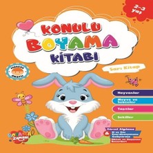 K&A Konulu Boyama - Sarı (2-3 Yaş)