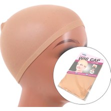 Virtustore Peruk Takım Bonesi &amp; Filesi / Ten Rengi / 1 Paket / 2 Adet