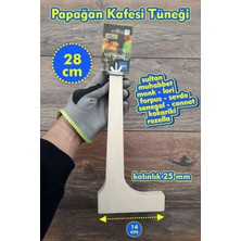 Vixpet Venty Papağan Kafesi Tüneği 28 cm | Sultan, Muhabbet, Monk, Senegal, Lori, Konur, Forpus, Sevda, Cennet - T611
