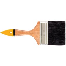 Virtustore Luna Black Ahşap Saplı Yağlı Boya Fırçası No:4