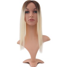 Virtustore Kahverengi / Beyaz Platin Ombreli Baby Taban Tepelik / 10X12CM