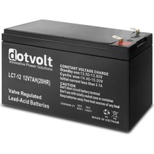 Epilons 12V 7AH Kuru Tip Akü Lc7-12