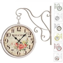 Duvar Saati, Istasyon, Çift Yönlü, 30 Cm, TG-131 Is