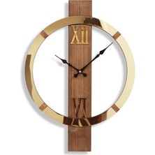 Duvar Saati, Ahşap, 41.5X57 Cm, Tg 482