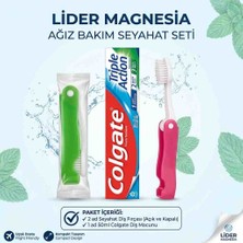 Seyehat Diş Bakım Seti 2 Ad Difaş Katlanır Diş Fırçası 1 Ad 50 ml Diş Macunu Eko Paket