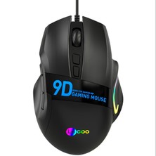 Tuba Toptaş Lenovo Lecoo MS130 Usb+Kablolu 7200DPI+9 Tuşlu Rgb Aydınlatmalı Gaming Mouse