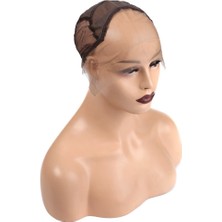 Virtustore Front Lace Tül Peruk Dikim Filesi / Kahverengi