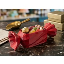 TriVox3D Dekoratif Bayram Şekerlik Kase Şeker Şeklinde Şekerlik