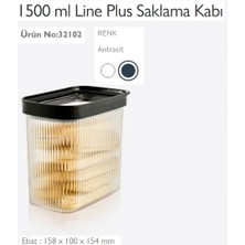 Dünya Saklama Kabı, Food Box, 1.5 L, 16X10X15 cm