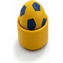Generic 3D Baskı Fidget Clicker Stres Oyuncağı – Futbol Basketbol Çiçek Model Anti Stres Oyuncak