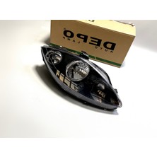 Seat Toledo 5p 2004-2009 Ön Far Siyah Sol Depo