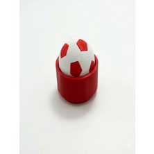 Generic 3D Baskı Fidget Clicker Stres Oyuncağı – Futbol Basketbol Çiçek Model Anti Stres Oyuncak