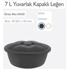 Dünya Kapaklı Leğen, 7 L