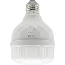 Ledx 15W 1800 Lümen E27 Akım Korumalı Beyaz Torch LED Ampul