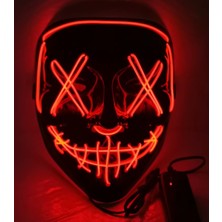 Ttt LED Işıklı Turuncu Maske
