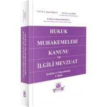 Yetkin Yayınları Hukuk Muhakemeleri Kanunu ve Ilgili Mevzuatı