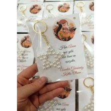 Umut Hediyecilik Annerler Günü Hediyesi Inci Yıldız Anahtarlık 8 Adet