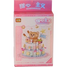 Epilons Mey Ithalat® Ayili Kek Block Oyuncak 370 Parça