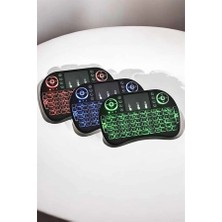 Epilons USB Bağlantılı Mini Q Klavye Işıklı Tüm Cihazlara Uyumlu