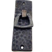 Epilons Eco Lounge Antika Tarz Dekoratif Pirinç Dik Dövme Mobilya Kulbu - 90X31 Mm, Oksit