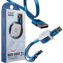 Epilons PM-26347 3 In 1 Şarj Kablosu