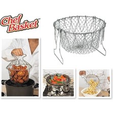 Epilons Chef Basket Çok Fonksiyonlu Pratik Süzgeç