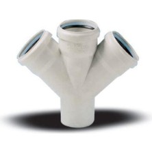 Epilons Ege Yıldız 110X110X110 Pvc Çift Çatal 3,2 mm