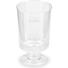 Hayaller Dükkanı Kadeh Akrilik 50 cc Şeffaf 20'li