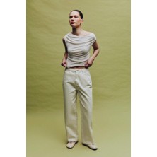 DeFacto Baggy Fit Gabardın Pantolon G9893AX26SP