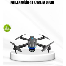 Epilons Wi-Fi Bağlantılı 4K Drone Katlanabilir ve 360° Takla Özellikli