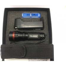 Fantastik Store Beyaz LED Işıklı ,şarjlı Pil,şarj Cıhazlı El Fener 620 - Lisinya