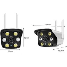 TeknoKapsül 2 Mp Çift Antenli Wifi Dış Mekan Güvenlik Kamerası KD-1702