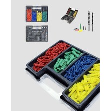 Epilons Kapsamlı Matkap Ucu Seti Organizer Kutulu Ahşap Metal Beton Delme