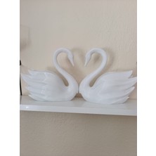 Duman Üretim Dekoratif Kuğu Biblo 20 cm – Tekli