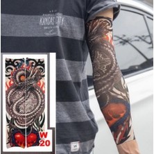 Epilons Giyilebilir Kol ve Bacak Dövmesi 3D Baskılı 2 Adet - Model 7