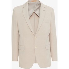 Altınyıldız Classics Bej Erkek Slim Fit Ceket ACE004261321_BEJ