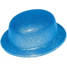 TeknoKapsül Renk Simli Melon Yuvarlak Parti Şapkası 24X26 cm