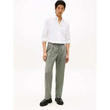 Tommy Hilfiger Beyaz Erkek Gömlek MW0MW41697YBR_PAPERTOUCH Pocket Shı